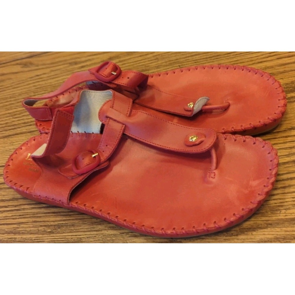 La Plume‎ Strappy Sandals Women's Size 41 US 10.5 Leather Upper Made In Italy